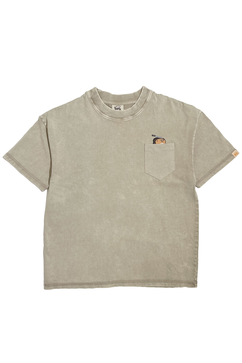 Acid Wash Pocket Tee